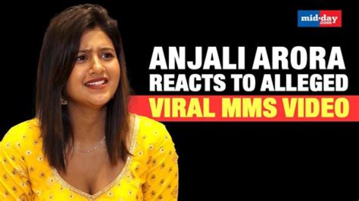 Anjali Arora Addresses Leaked MMS: Truth Revealed