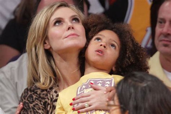 Heidi Klum & Kids: Pics Before Globetrotters Game + Johan Samuel