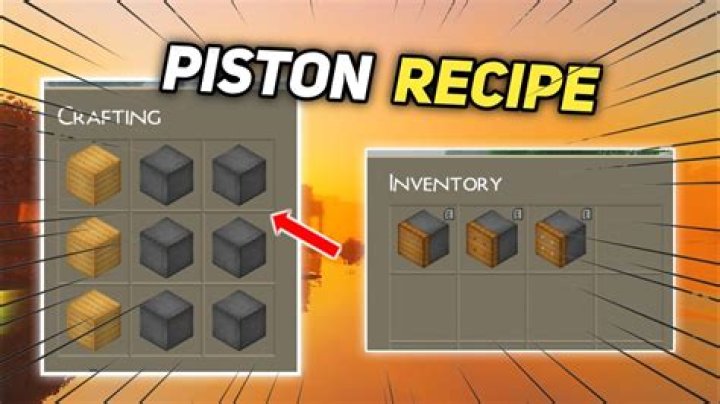 How to Make a Piston in Minecraft: Crafting Guide