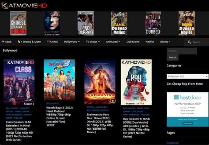 KatmovieHD: Bollywood & Hollywood Movies