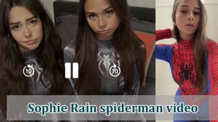 Sophie Rain Spiderman Video & Erome Phenomenon