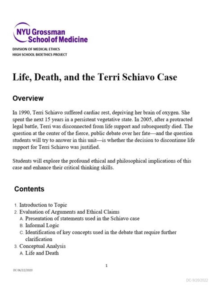 Terri Schiavo Case: A Timeline of Tragedy & Controversy - Explained