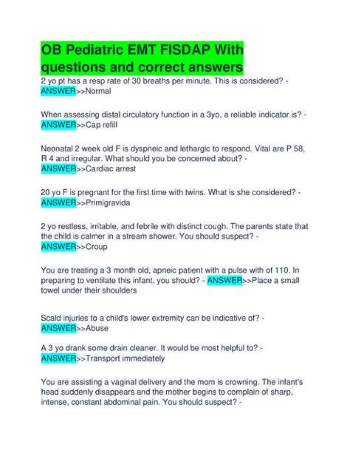 Top Fisdap EMS Exams & Testing Resources