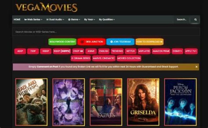 Vegamovies: Shut Down & Alternatives