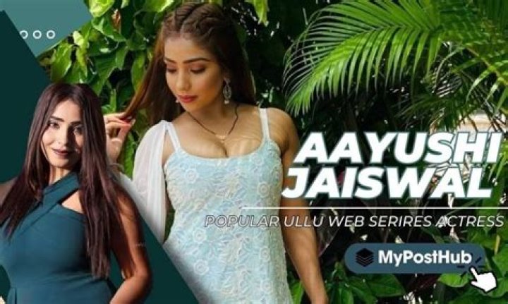Watch Aayushi Jaiswal Web Series Online