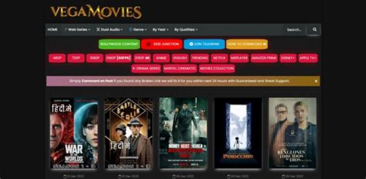 Watch Movies Online Free: Vegamovies.nl Guide