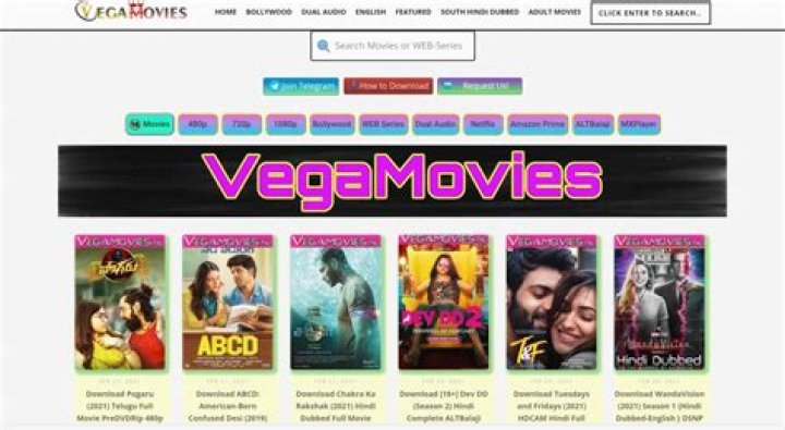 Watch Vegamovies: Stream Indian & English Movies
